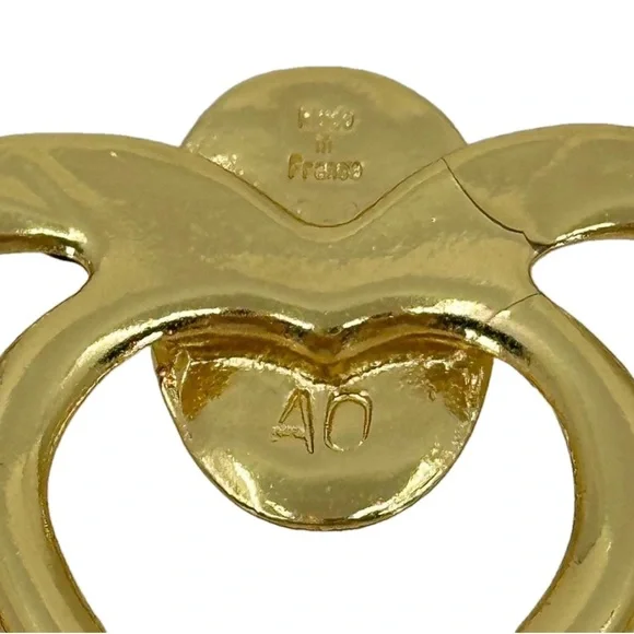 YSL Heart Scarf Ring - Picture 3 of 3